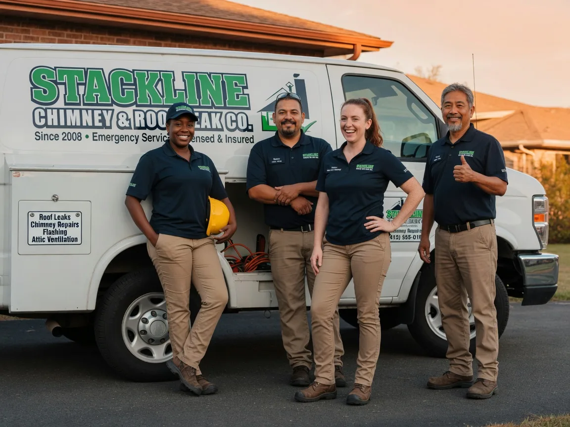 Chimney flashing repair company in Arnold, NE